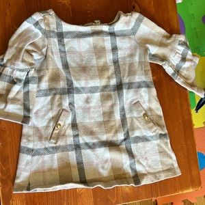 Janie and Jack Plaid Top